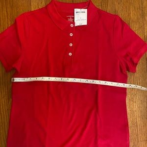 Lands end mesh polo